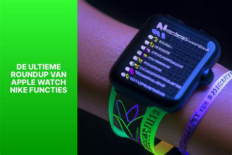 functies apple watch nike|Nike Apple Watch features.